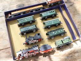 Fleischmann 2 x Loks & viele Wagen - H0 DC Antik
