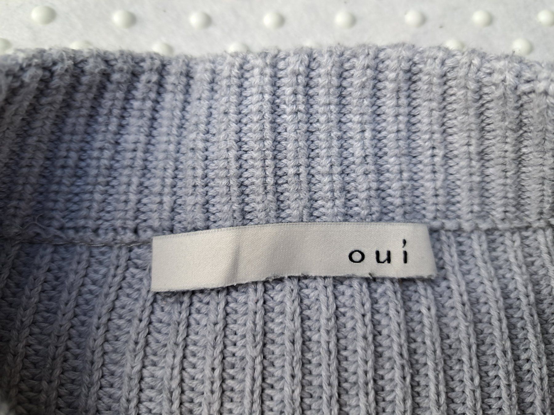 Maglioni & Felpe: OUI Winter Strickpullover in Grau Grösse 44 Baumwolle – Usato da Gysenstein venduto da joshuas81 3