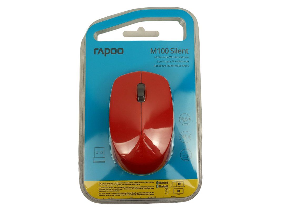 Rapoo Mouse: RAPOO M100 Silent Kabellose Maus – Nuovo e nell'imballaggio originale da Hünenberg venduto da Restwert_Zug