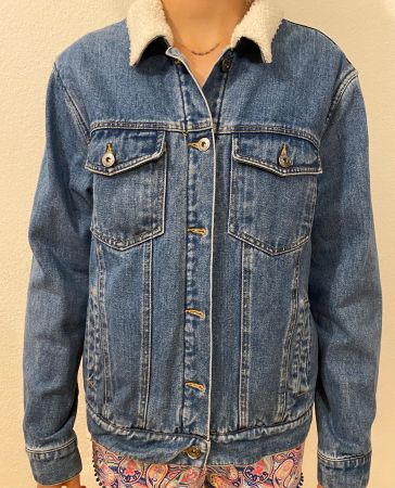 Veste en jean doublée