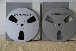 1 Paar PIONEER silber Aluminium Spulen 18cm / 7"