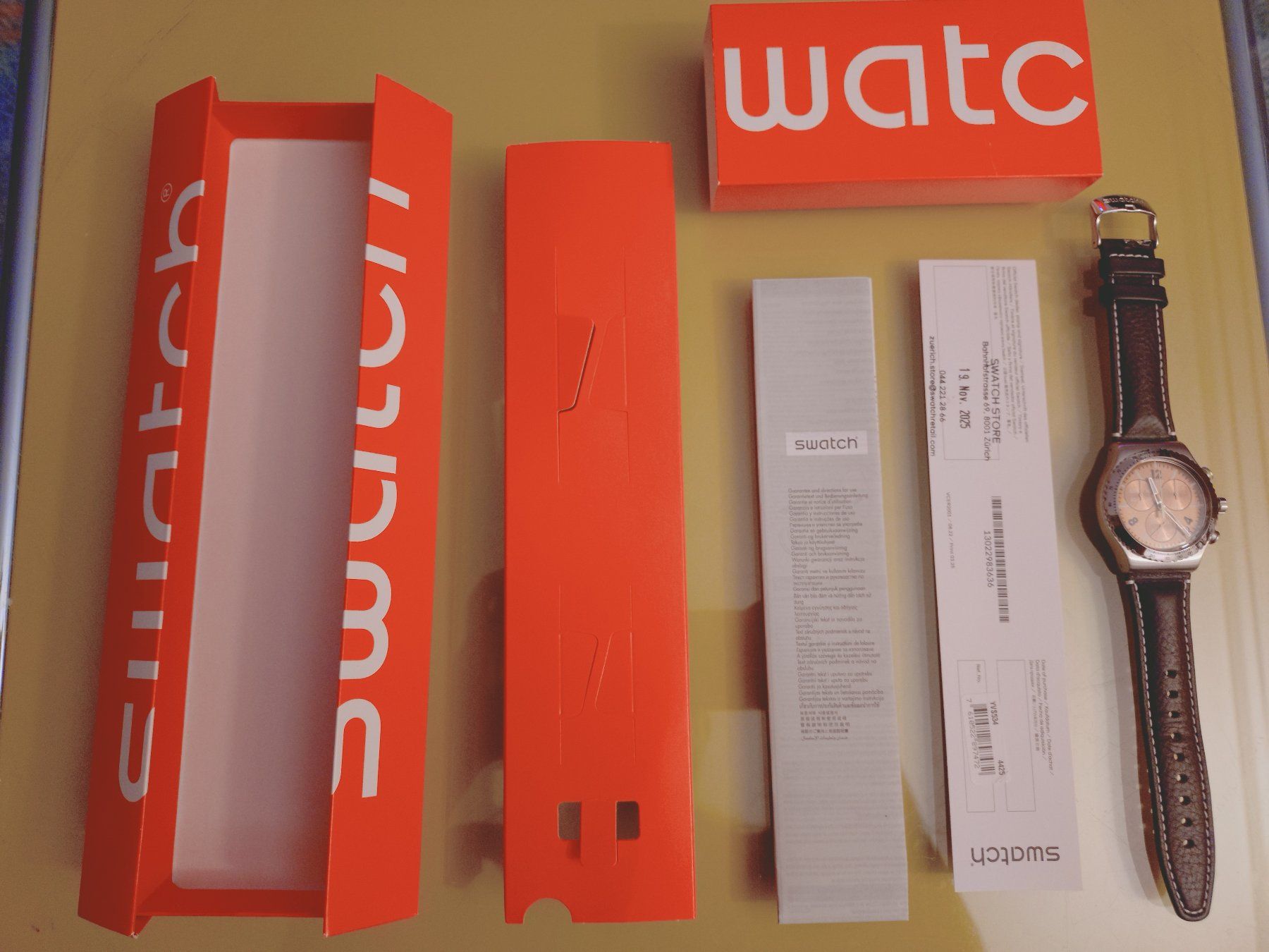 Swatch Uhren: Swatch SIDEREAL GLOW YVS534 mit 2 Bändern – Neu (gemäss Beschreibung) aus Langnau am Albis von Slurpi71 6