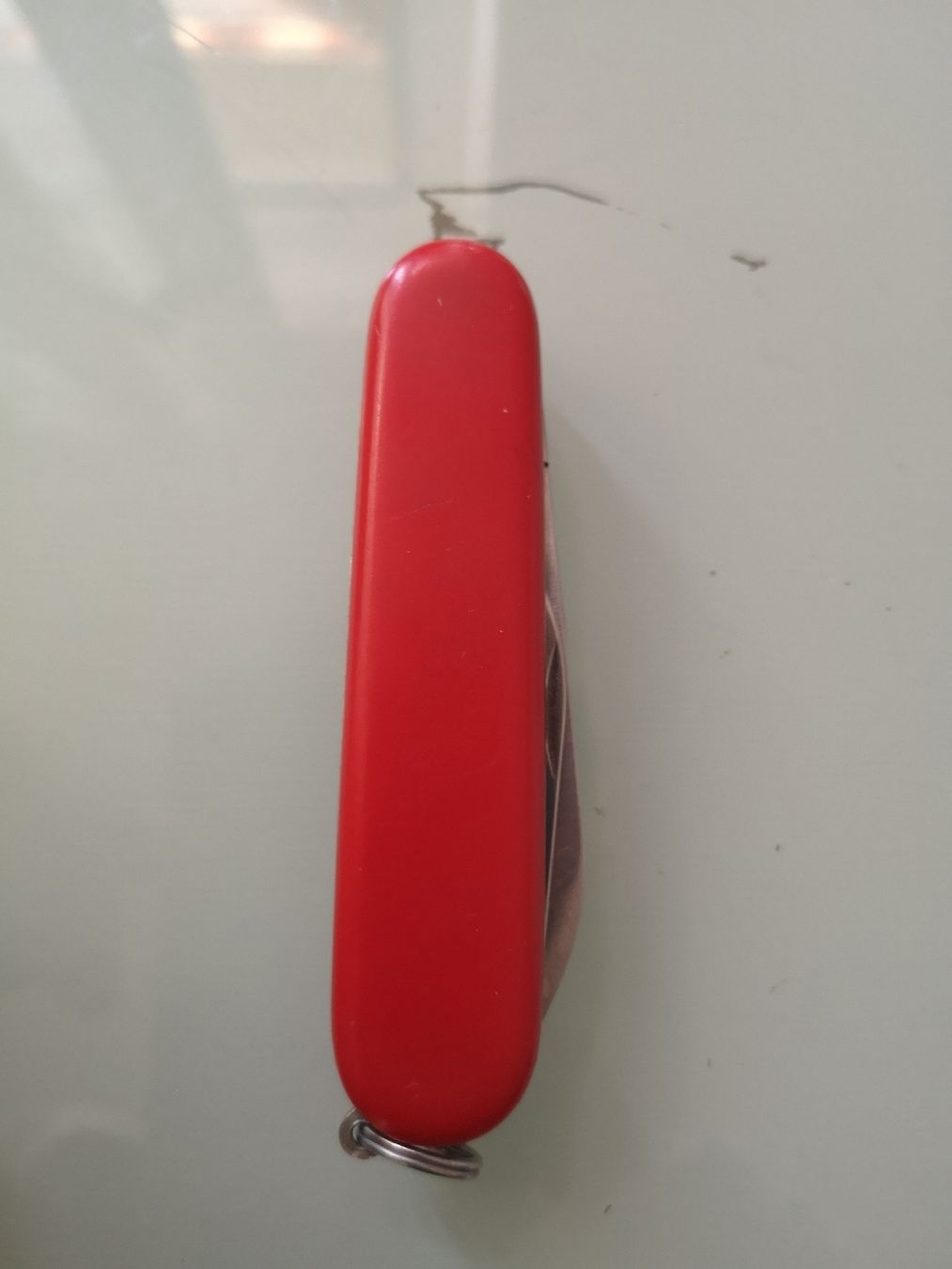 Schweizer Armee Coltelli tascabile: Victorinox Recruit 84mm Schweizer Offiziersmesser Rot – Usato da Belp venduto da mar_76s8 6