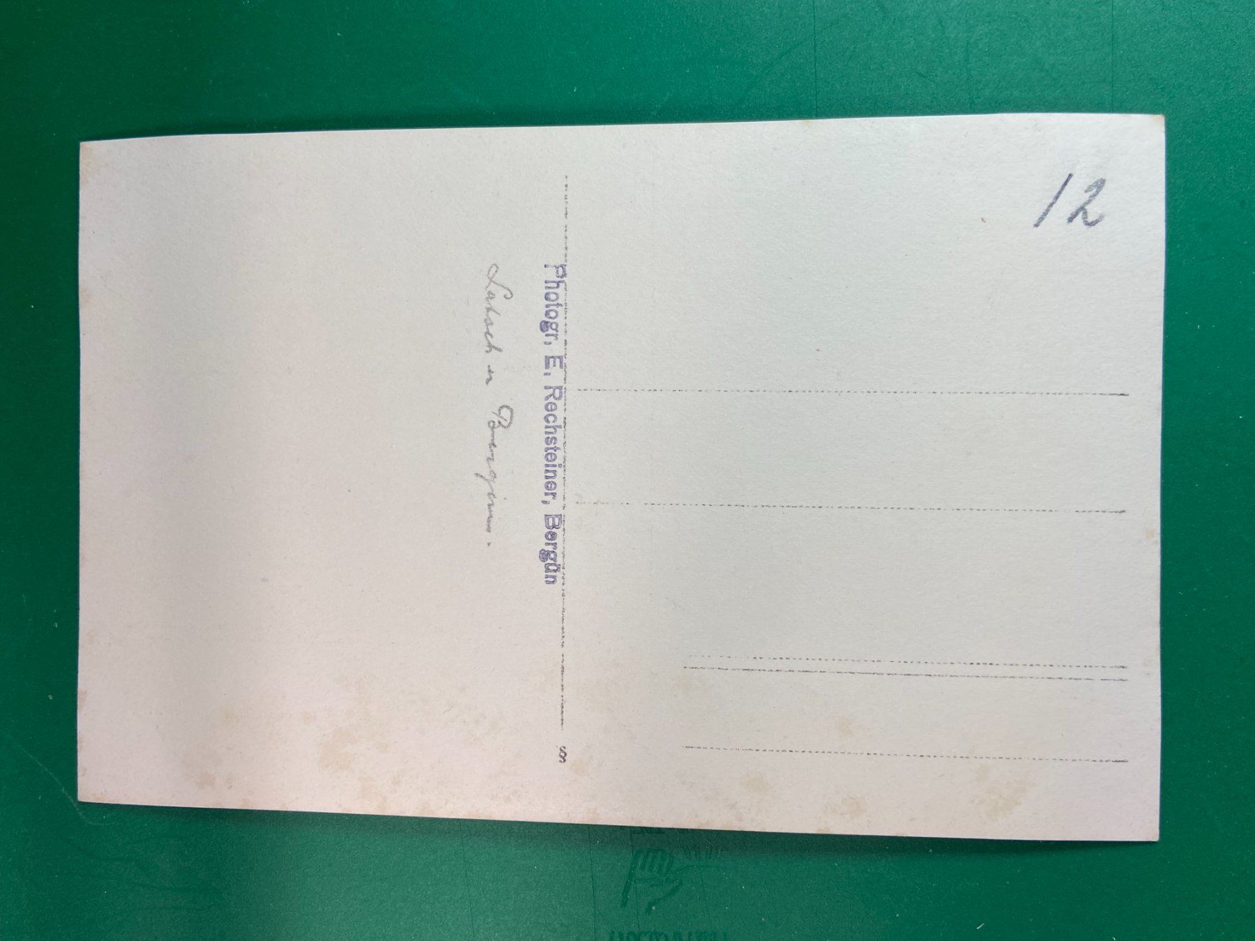 Ansichtskarten: Bergün - Foto E. Rechsteiner – Gebraucht aus Steg VS von danwer74 1