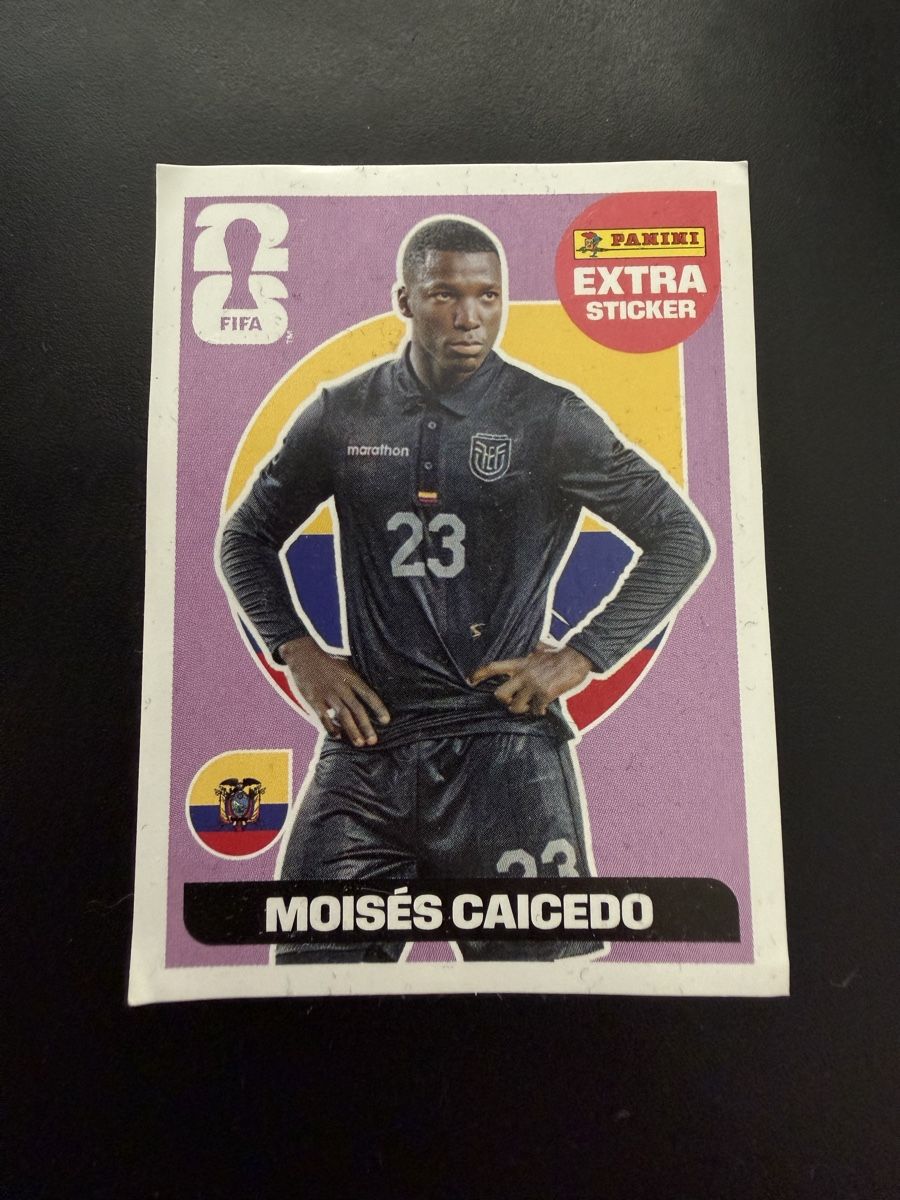 Panini Cartes à collectionner: Panini Extra Sticker Moises Caicedo – Neuf (Voir description) à Langenthal par Mitallemcoctail