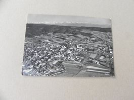 Karte Ansichtskarte Reiden LU Luzern Flugansicht ca. 1970