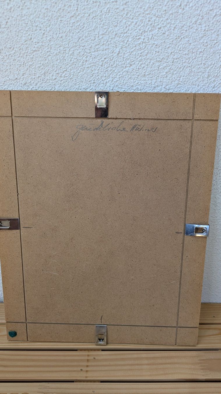 Dipinti: Gemälde "Glückliche Hühner" H. Ernst – Usato da Münsingen venduto da Schnarchler 1