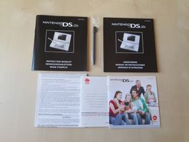 Nintendo DS Lite Anleitungen + Stift