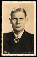 Foto-AK Portrait Kapitänleutnant Joachi