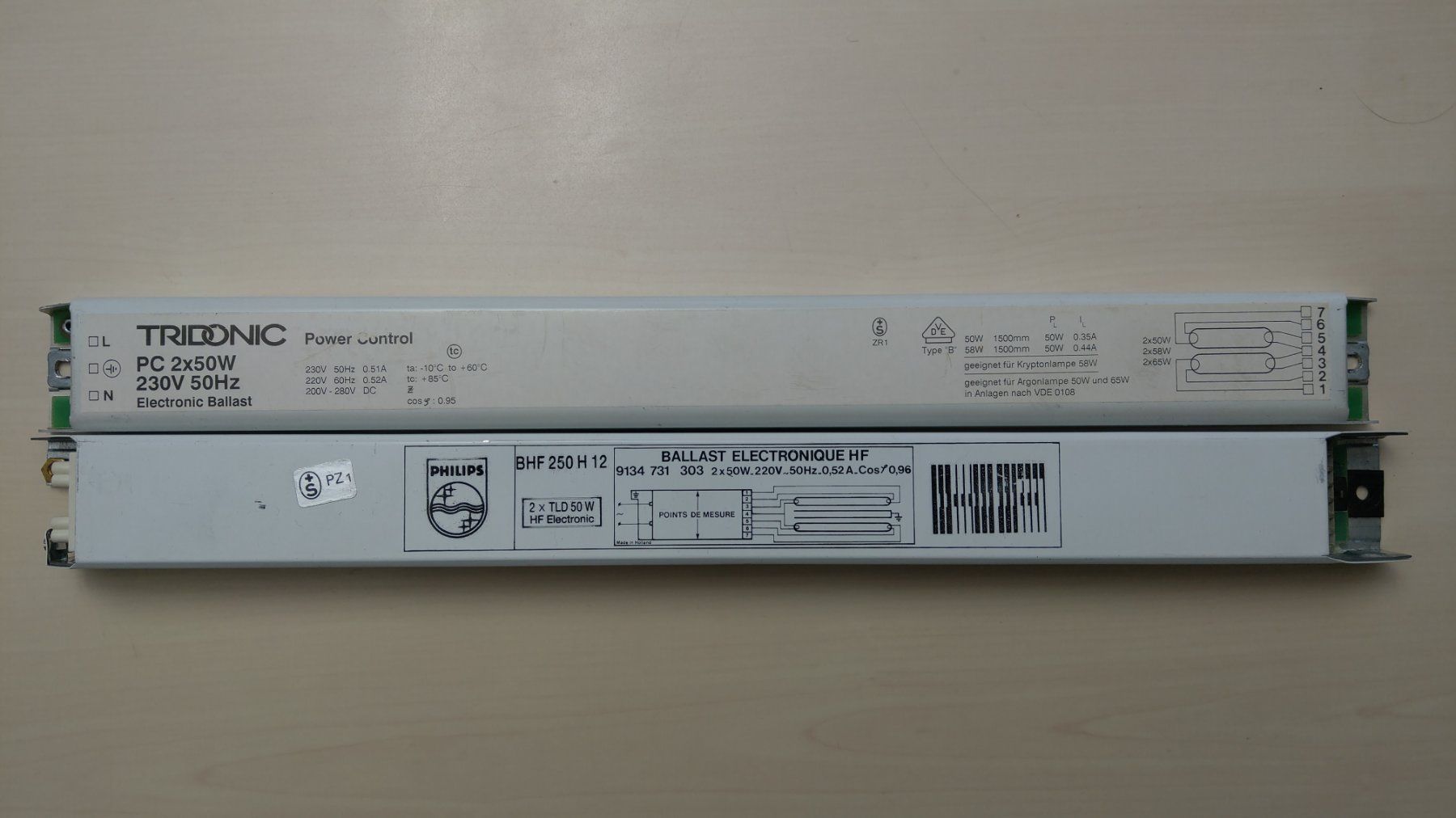 Elektronikbauteile: Vorschaltgerät Zumtobel – Gebraucht aus Rotkreuz von sheyenne72