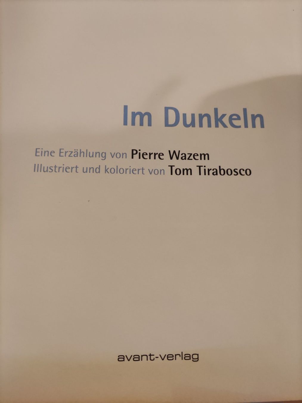 Fumetti: Im Dunkeln Tirabosco und Wazem – Usato da Solothurn venduto da Csw1 2