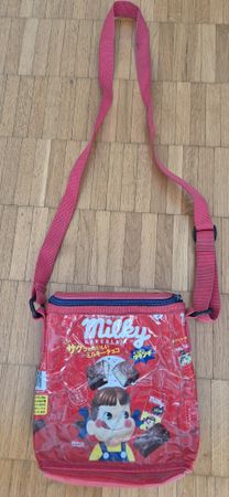 Milky Peko Umhängetasche, Rot, Vintage, Sammlerstück, Kult!