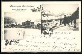 Adelboden, Hotel Adler und Kursaal, F. S