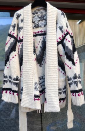 IRO Pullover Alpaka / pull - cardigan alpaga S/M