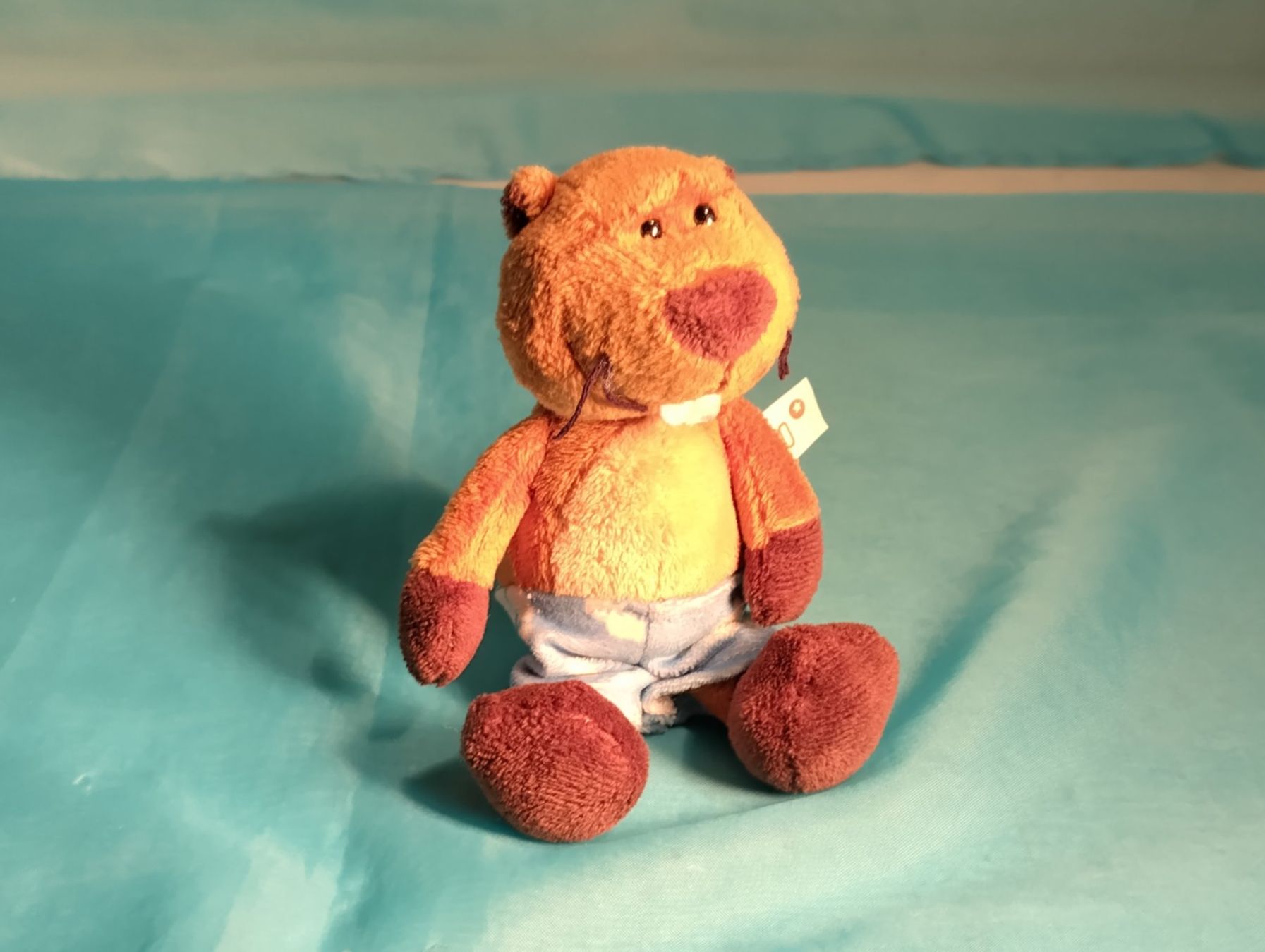 Nici Giocattoli: NICI Biber mit Badehose, L: 15cm – Usato da Bellach venduto da JingleCherry