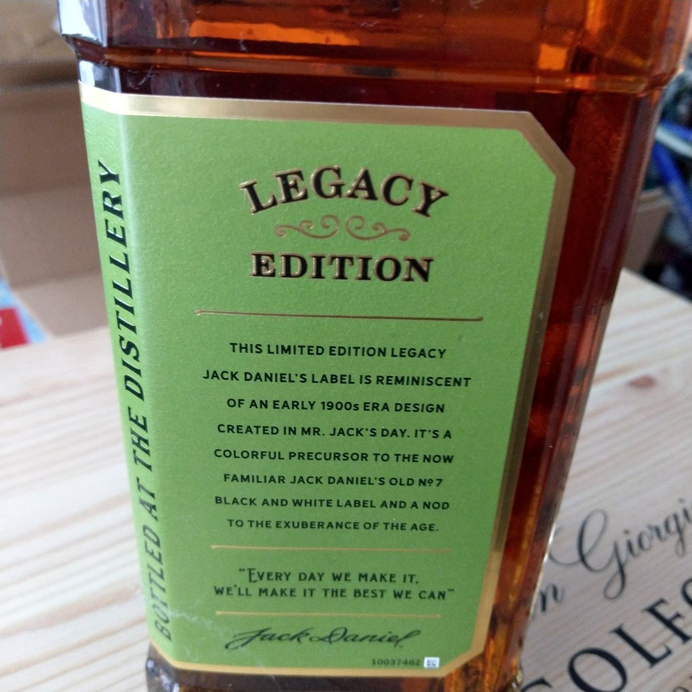 Jack Daniels Spiritueux: Jack Daniels Legacy – Neuf avec emballage d'origine à Maienfeld par Hanswurst64 1