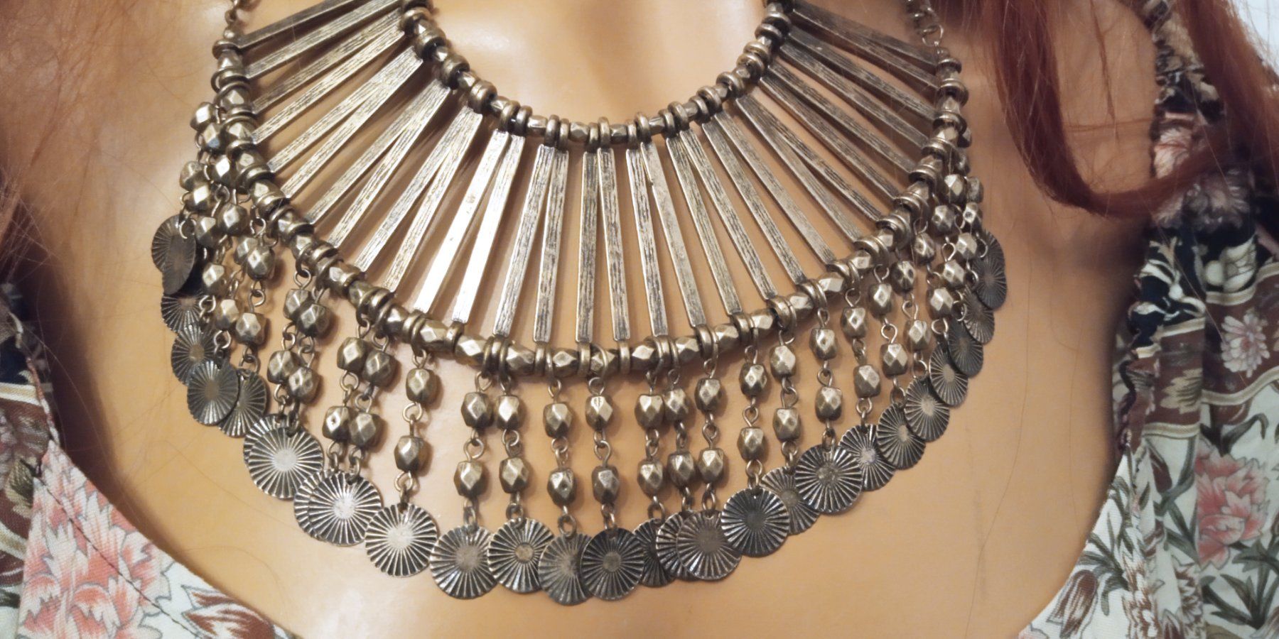 Ketten: Breite Designer Statement Kette im Boho Stil zu Free People – Gebraucht aus St. Gallen von Hereplaysmusic 2