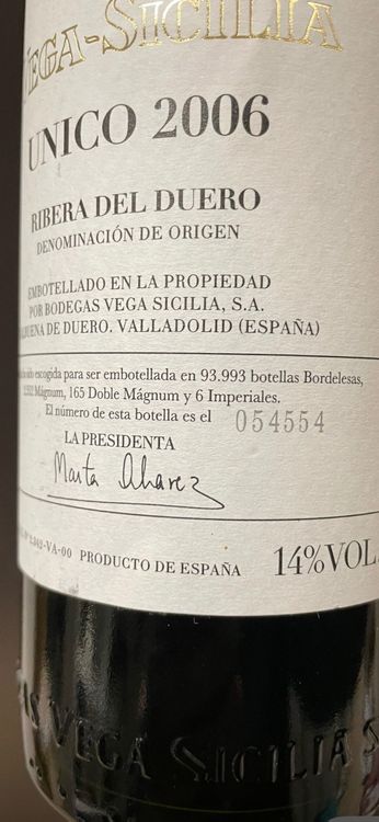 Vega Sicilia Unico 2006 - Einer der besten Jahrgänge 4
