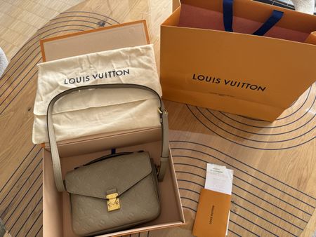 Louis Vuitton METIS Tourterelle mit Box tutti. Hc