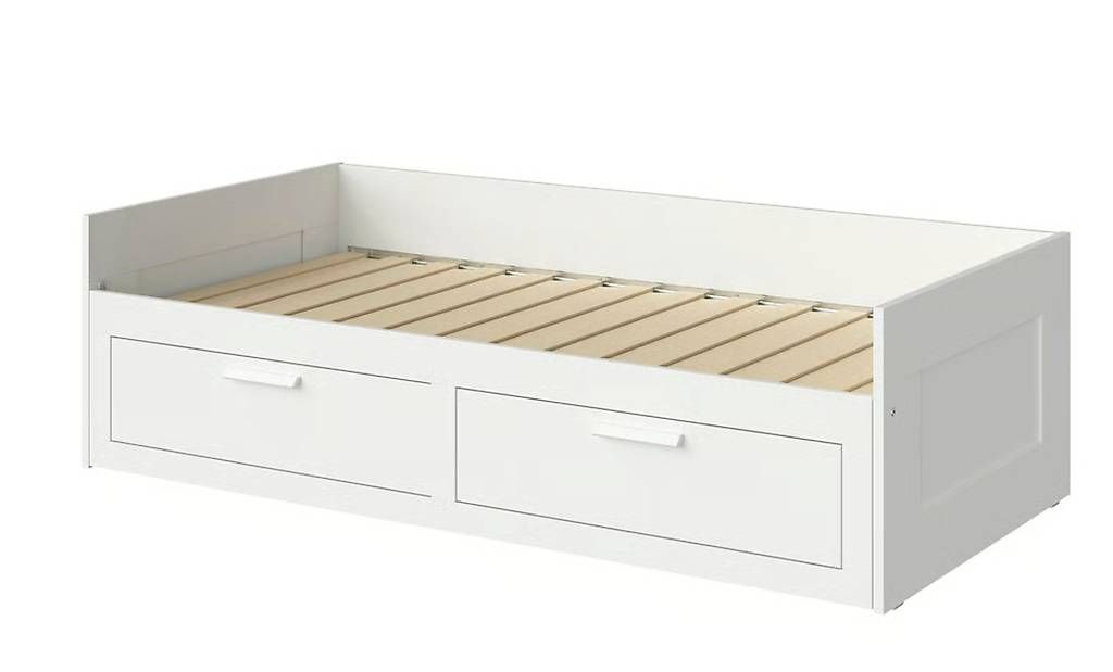 Ikea Letti: IKEA BRIMNES Bett mit 2 Matratzen, 80x200 cm – Usato da Luzern venduto da AnnaZaychenko 3