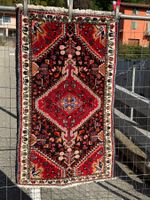 Hamadan 125x75cm Teppich handgeknüpft sauber Zustand perfekt