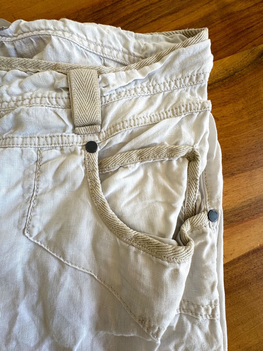 Nile Hosen: NILE lässige coole Leinenhose Gr. S+ – Gebraucht aus Meiringen von Sheyene 4