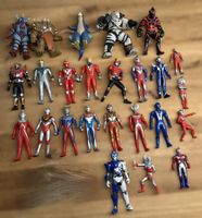 Vintage Ultraman & Kamen 25 stk, JP Import, inkl 200 S. Buch