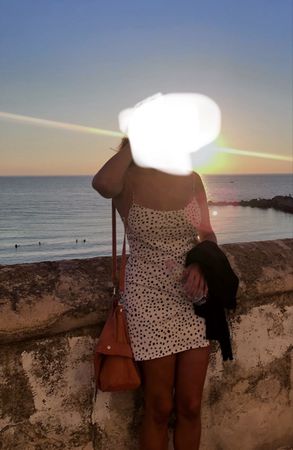 Vestito estivo a pois taglia S nuovo ☀️ 45 caratteri