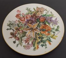 *PORZ.SAMMELTELLER - BLUMEN*  U.BAND/DM 26/H 2.5/NR.4980 A