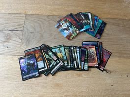 Carte Magic The Gathering lotto misto di token