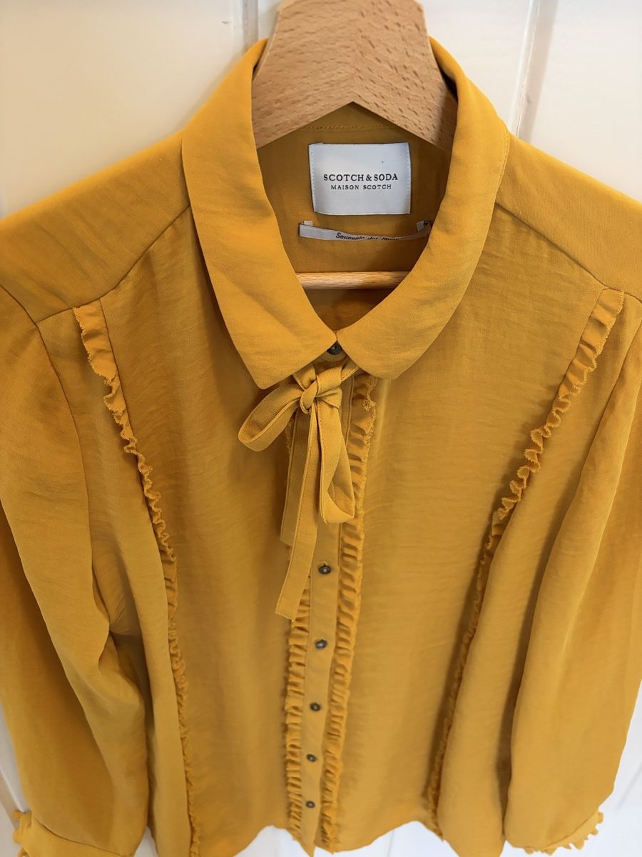 Camicette: Scotch & Soda Bluse Gelb Gr M  – Usato da Kesswil venduto da canvas12 2