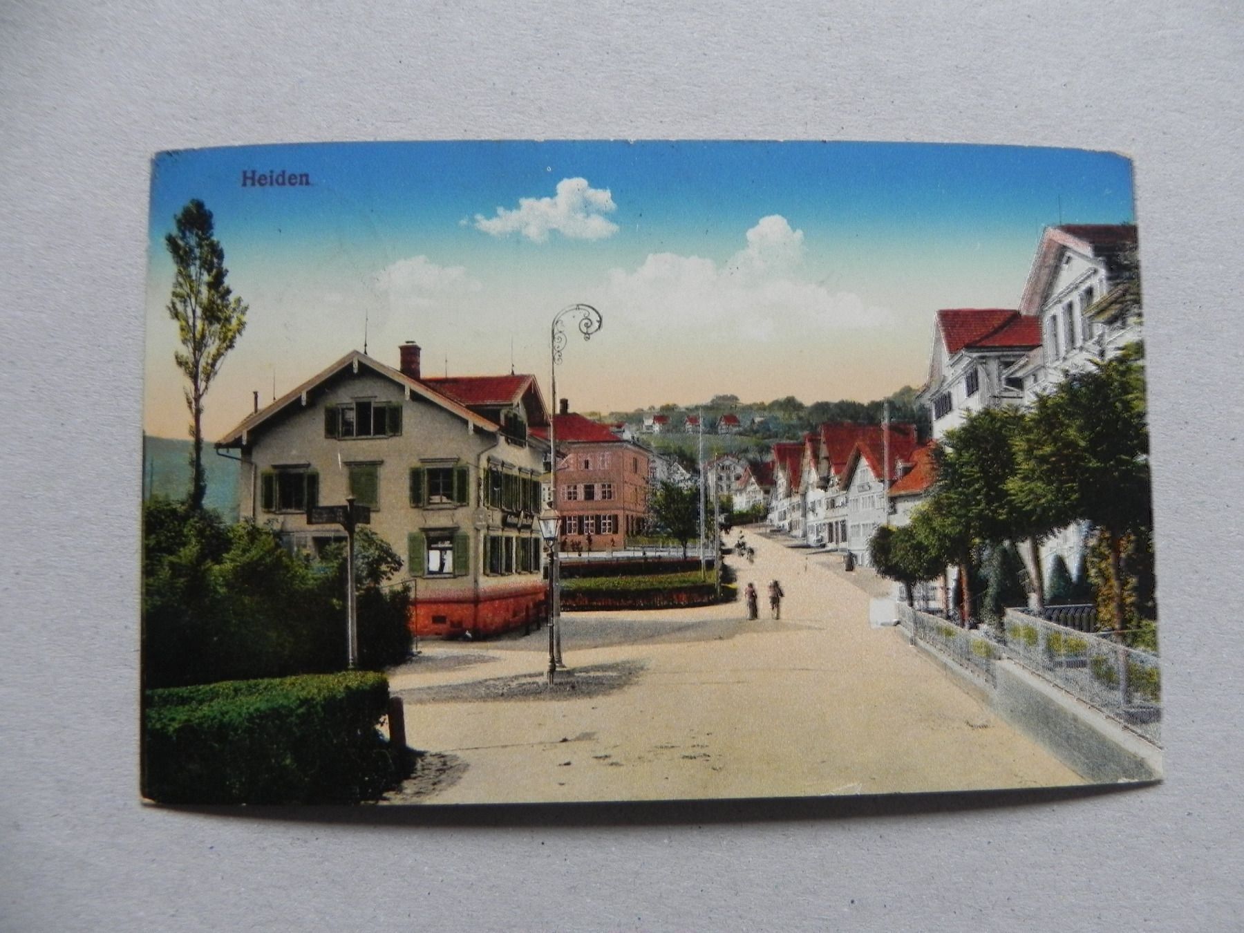 Ansichtskarten: Ansichtskarte Heiden Appenzell Gasthaus, – Gebraucht aus Siebnen von krimsie