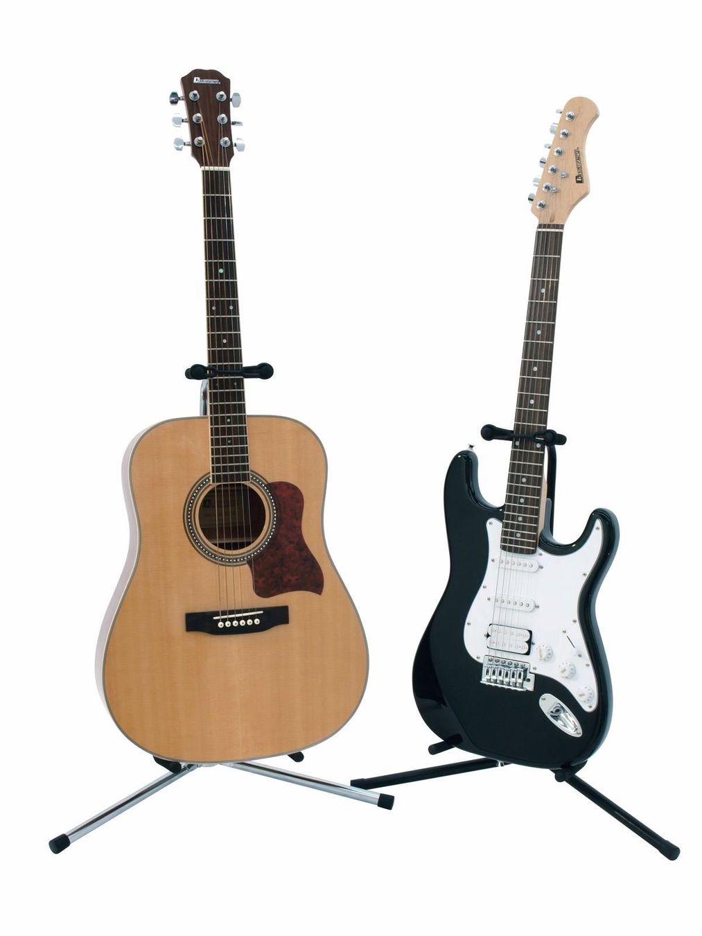 Supporti per strumenti musicali & leggii: DIMAVERY Gitarrenständer, schwarz, ECO – Nuovo e nell'imballaggio originale da Däniken SO venduto da Profog1 3
