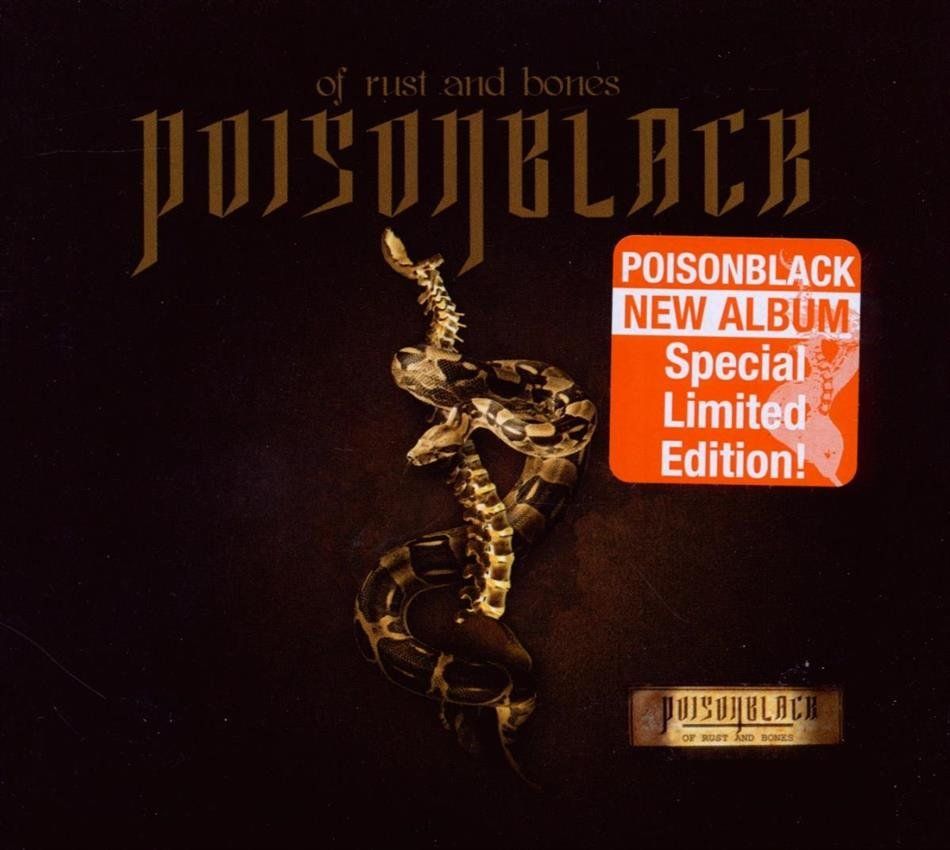 CD: Poisonblack - Of Rust And Bones - Digipack/Bonustrack – Usato da Uzwil venduto da visions77
