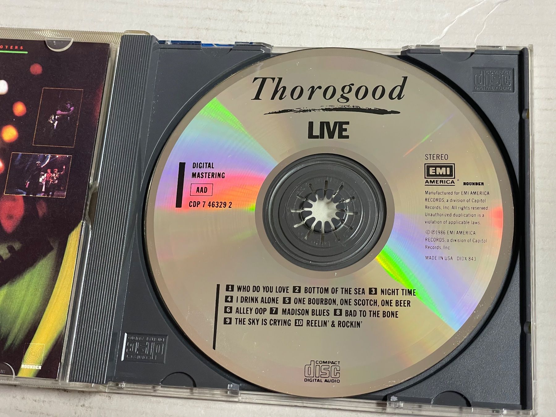 CD: George Thorogood & The Destroyers – Usato da Muri b. Bern venduto da AdidasCollector 2