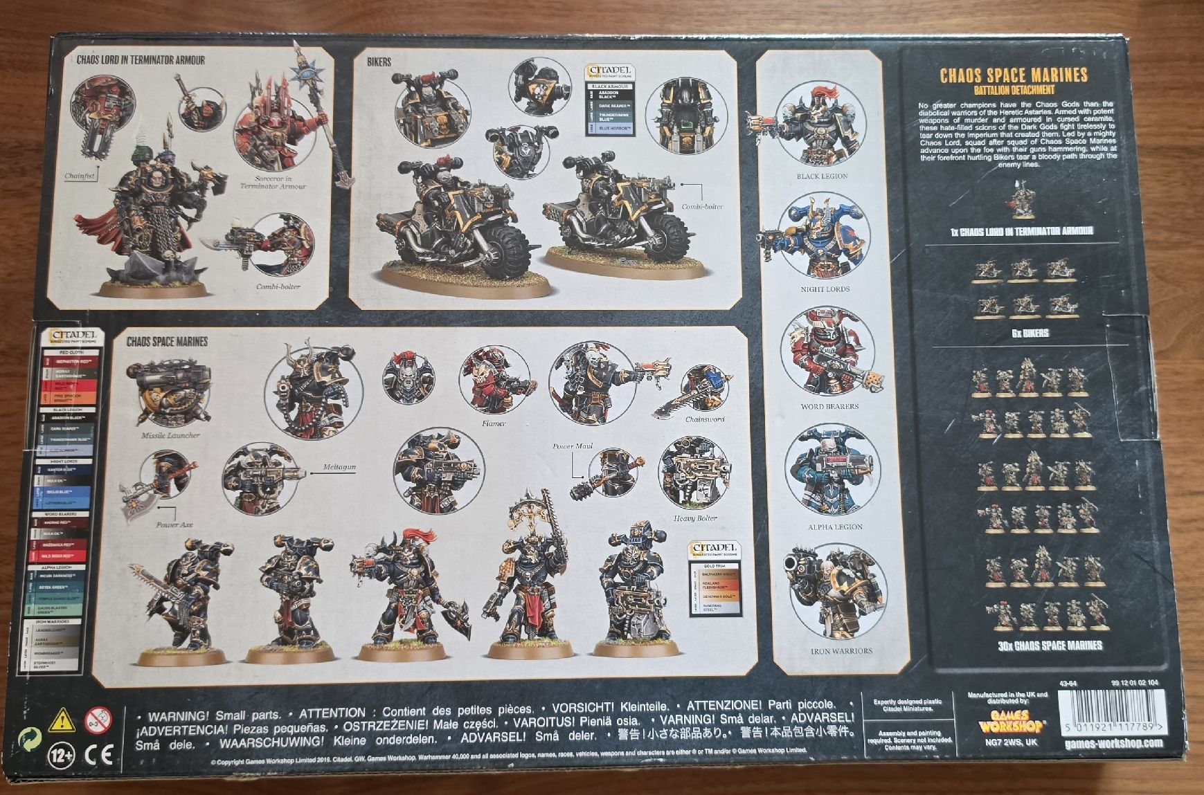 Kit di modellismo & Modellini statici: Warhammer 40K Apocalypse Chaos Space Marines set – Nuovo e nell'imballaggio originale da Grandson venduto da christophe078 1