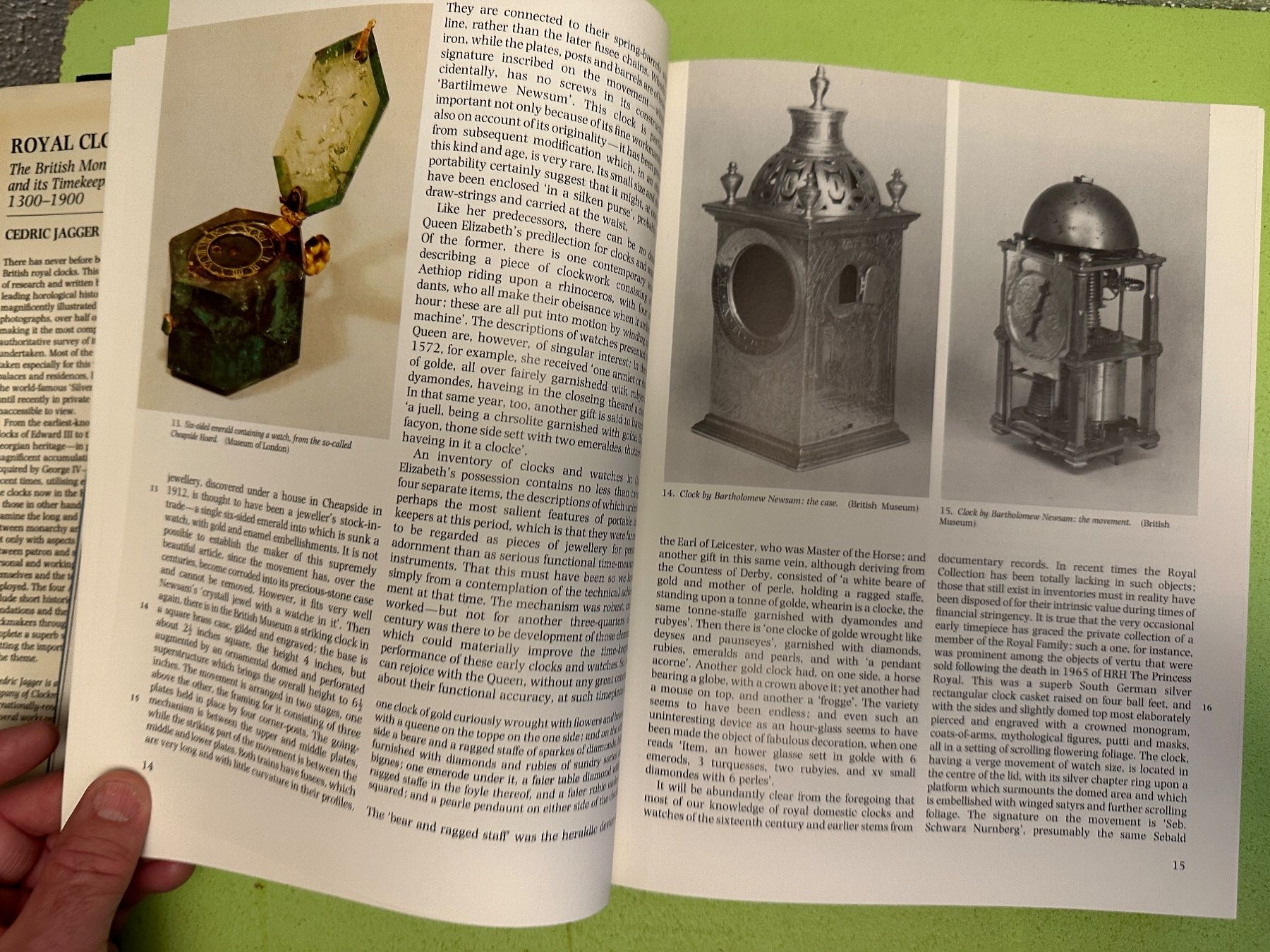 Livres: Cedric Jagger: Royal Clocks. 1300-1900. – D'occasion à Zürich par allp 5