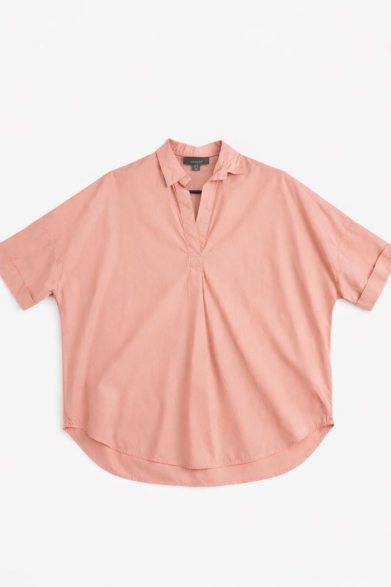 Camicette: CHEMISE AMPLE ROSE À MANCHES COURTES – Nuovo (secondo la descrizione) da Lausanne venduto da KeNaChic 1