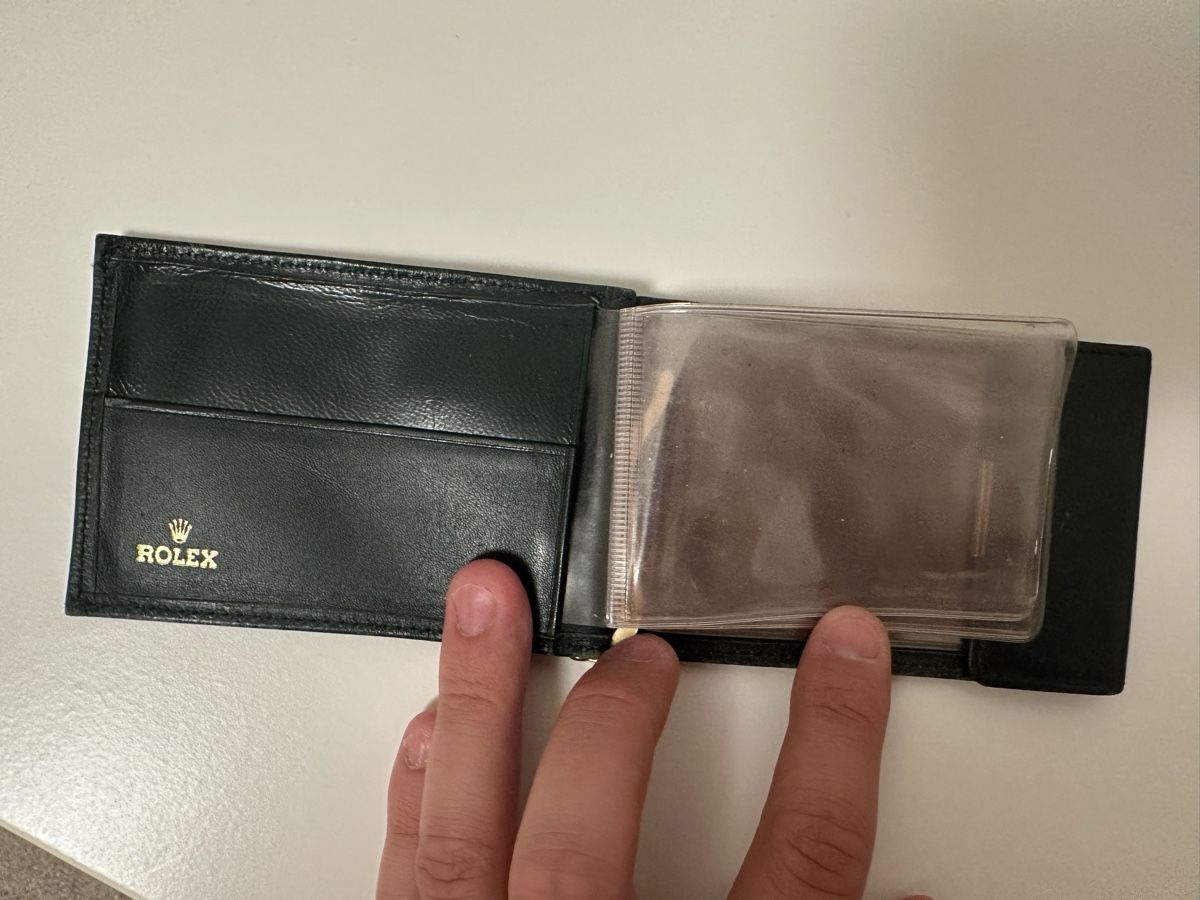 Portafogli: Rolex Portmonaie Vintage – Usato da Baar venduto da Linoxmil