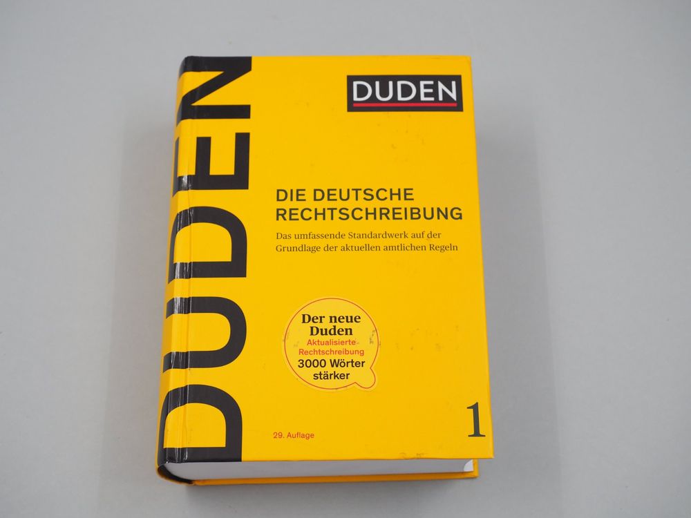 DUDEN Die Deutsche Rechtschreibung (25022643) (Neu (gemäss Beschreibung