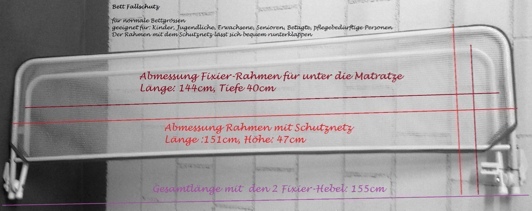 Altro: Absperrgitter Bett Fallschutz Barrière de Lit – Nuovo e nell'imballaggio originale da Rotkreuz venduto da JustForSale 5