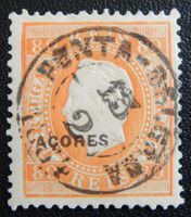 Azoren Portugal Kat. 46y gest. 1884 Kat. 50 Euro
