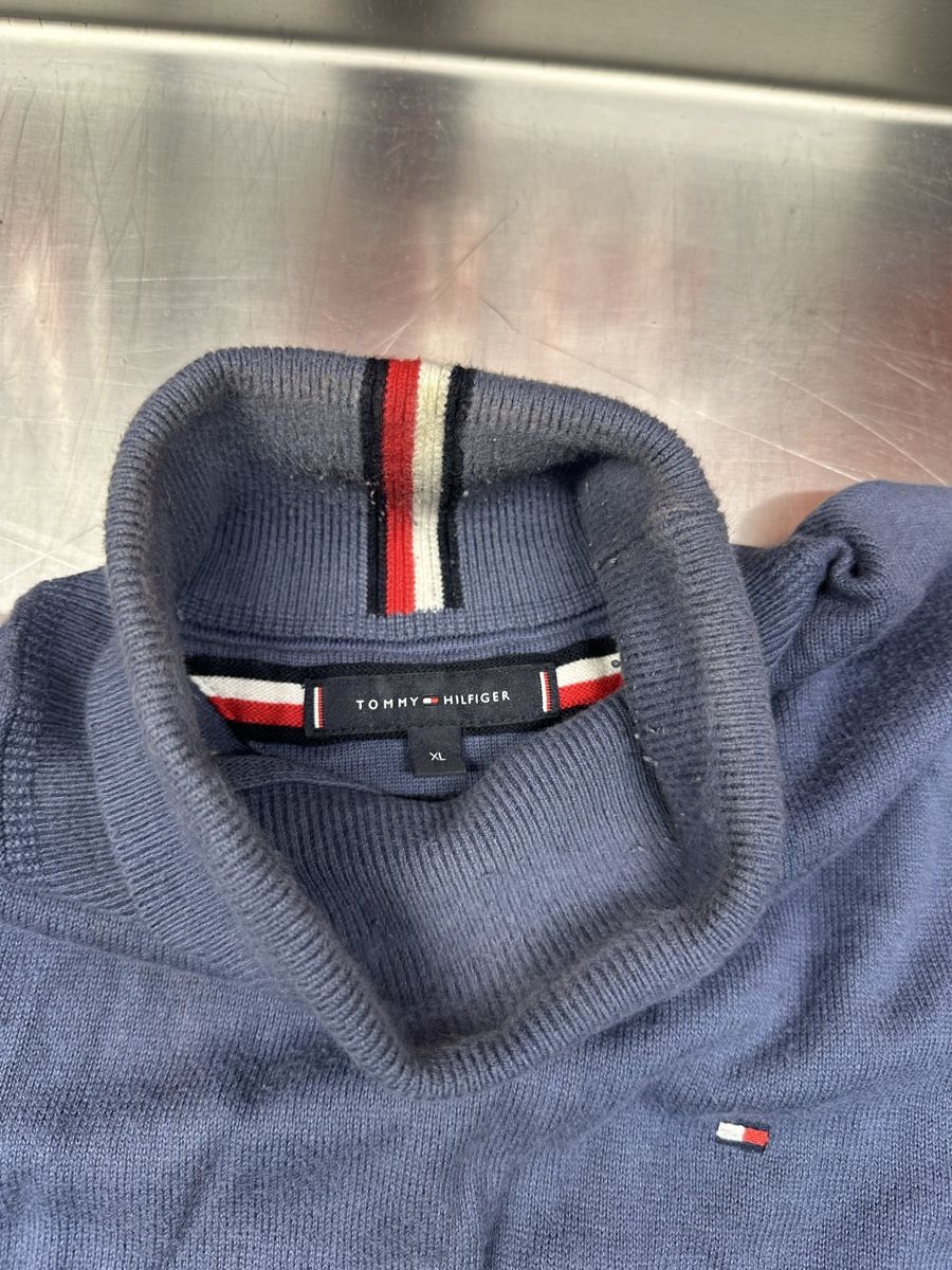 Tommy Hilfiger Pulls & Sweat-shirts: Tommy Hilfiger Rollkragenpullover blau – D'occasion à Schwende par weesli 2