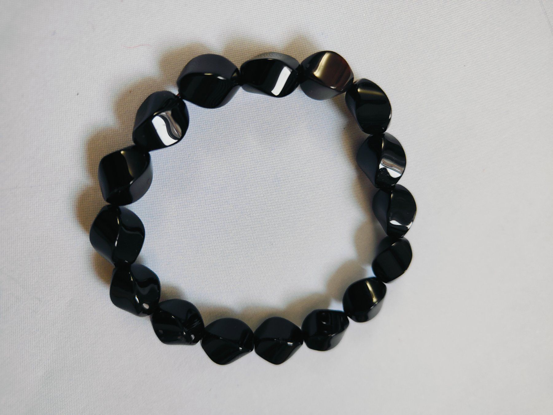Bracciali & Braccialetti: Onyx-Armband, neuwertig – Usato da Olten venduto da Mezopotamya 3