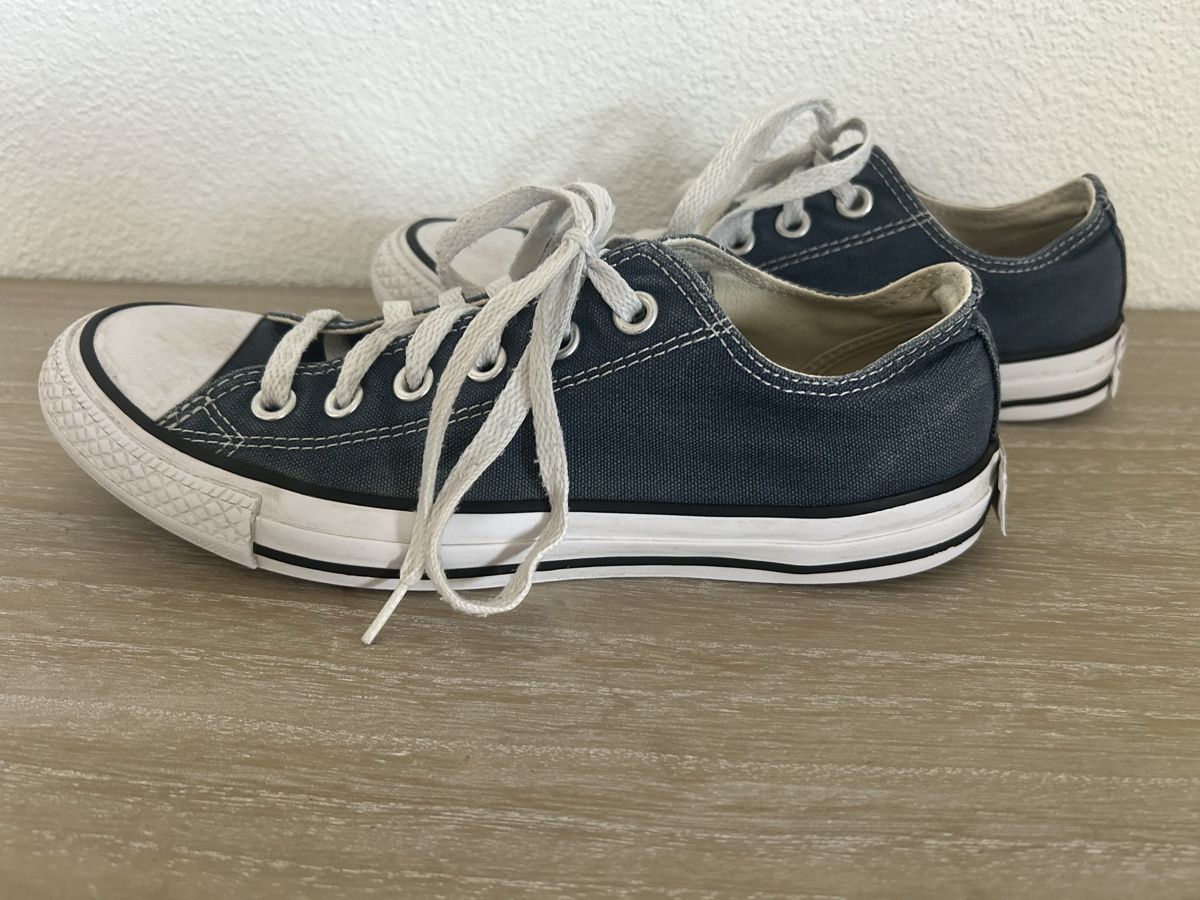 Converse Scarpe da uomo: Converse All Star Turnschuhe Grösse 38 Dunkelbla – Usato da Wolhusen venduto da eve_m6cg 1