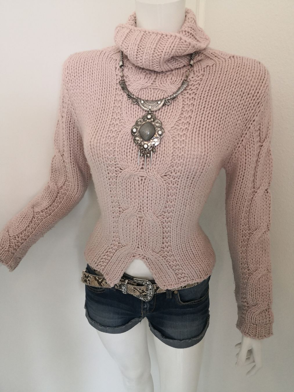 Maglioni & Felpe: 🤩ICM ROLLKRAGEN-STRICK-PULLOVER ROSA – Usato da Olten venduto da Naja-Twins-Twins 3