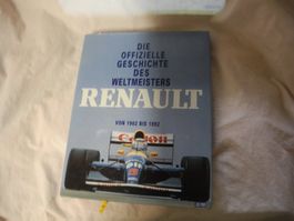 BUCH   RENAULT  DIE OFFIZIELLE GESCHICHTE  DES WELTMEISTERS