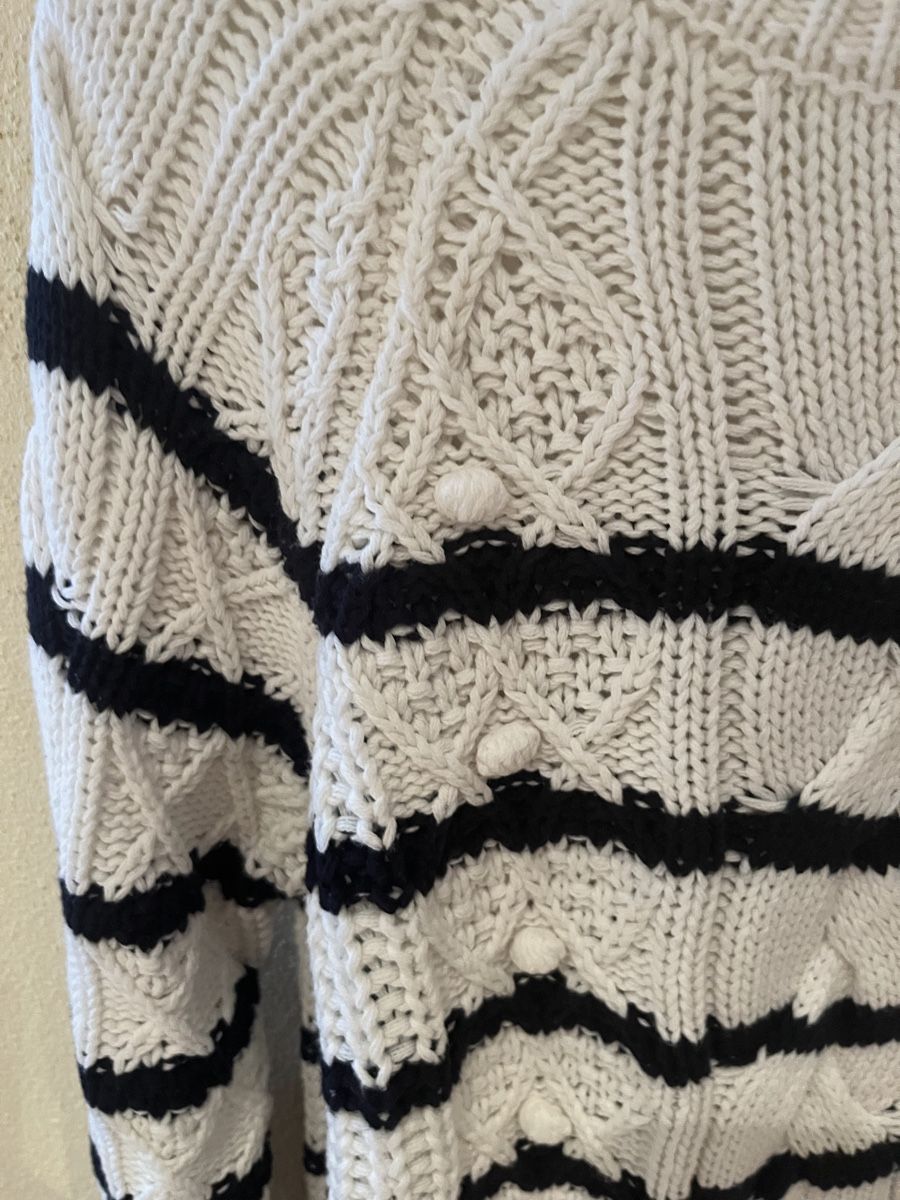 Lieblingsstück Maglioni & Felpe: Lieblingsstuck Pullover gestreift weiss schwarz Gr. 40 – Usato da Langnau am Albis venduto da Schneeflocke92 1