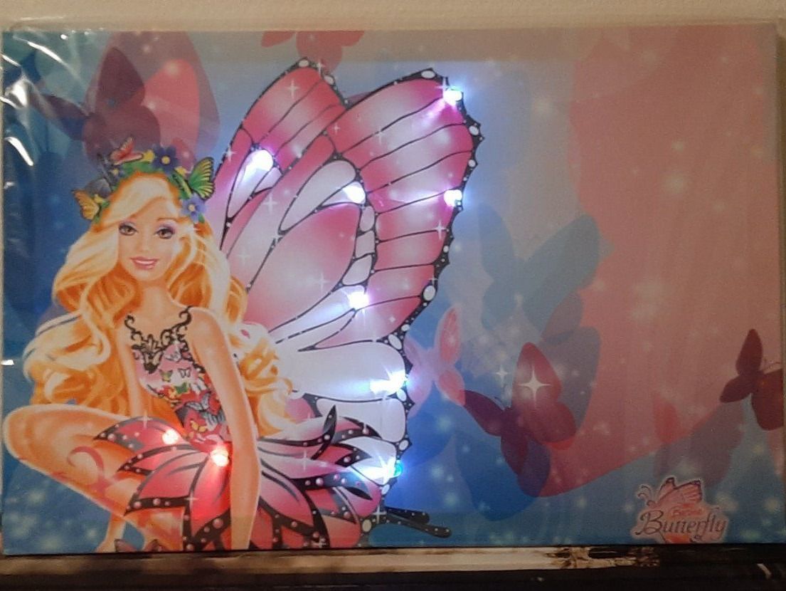 Foto & Immagini: LED Barbie Butterfly Kunstbild – Nuovo e nell'imballaggio originale da Kilchberg ZH venduto da ruedi34 2