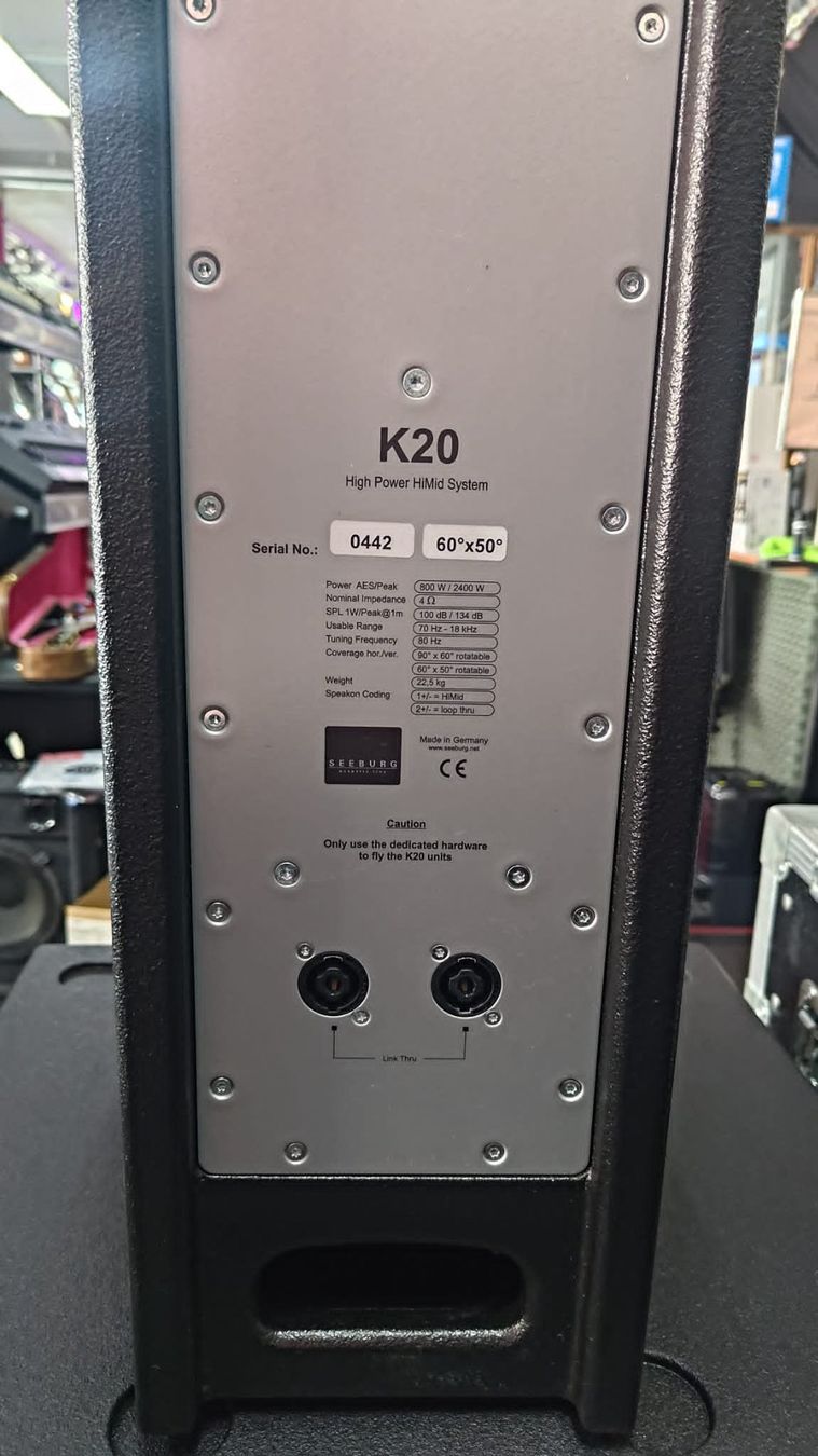 Seeburg Casse acustiche: Seeburg Acoustic Line PA-System – Usato da Schlieren venduto da Basscenter 8